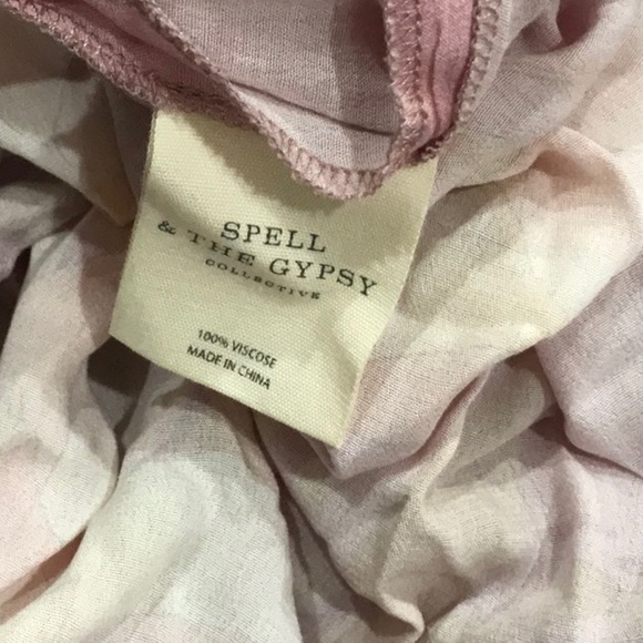 NWOT iheartmindy only Free People Spell Collective Cherry Blossom Skirt Z195-16 - Picture 5 of 6